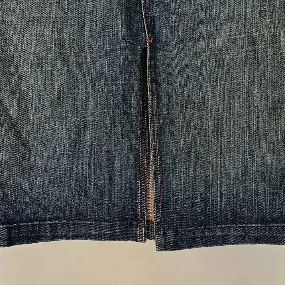 Denim Skirt View 3